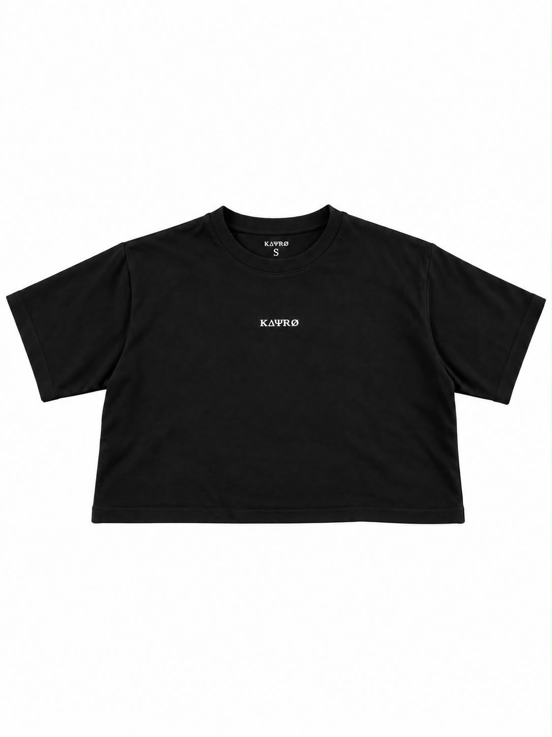 Noir Crop Top Mujer