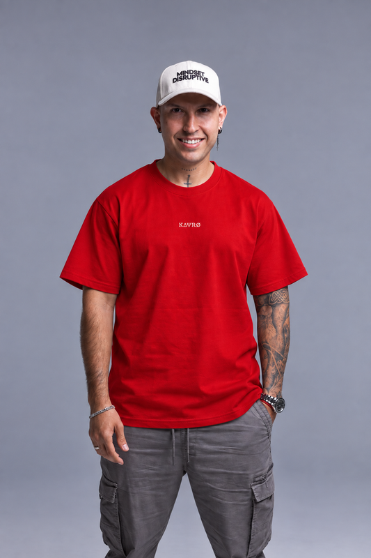 Rouge Camiseta Oversize Unisex